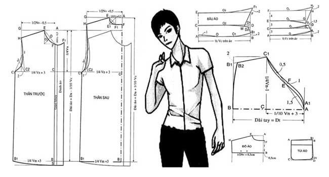 Hướng dẫn Cách vẽ thép tay áo sơ mi Tự tay làm đẹp cho trang phục của bạn